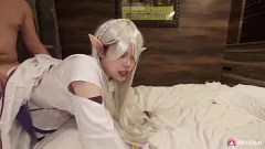 Reproduzir Encontro íntimo da princesa Hentai Miu Akino com um galo enorme