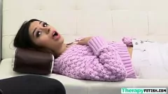 Play Therapy Turned X-Rated: Aria Valencia's Dick Craving Session with Dr. Magnum in the Office