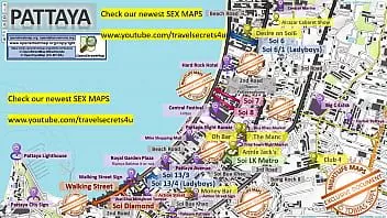 Odtwórz Mapa prostytucji ulicznej w Pattaya w Tajlandii ... strassenstrich, masaż seksualny, streetworkerzy, freelancerzy, bary, obciąganie
