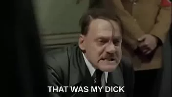 Odtwórz Adolf Hitler odkrywa, że ​​jest bezsilny i już nigdy nie będzie mógł uprawiać seksu z powodu zażywanego antydepresantu. zabawna, zła, wkurzona reakcja. pssd, dysfunkcja seksualna po ssri